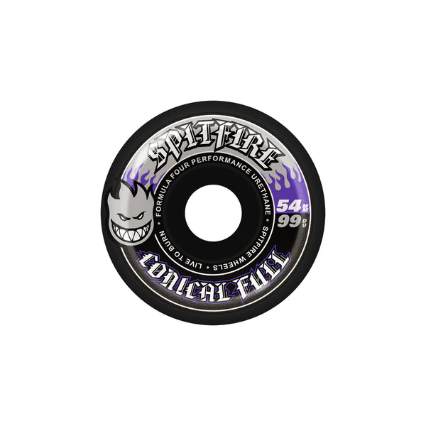 Spitfire - Formula 4 Conical Full Black 99a Wheels (54mm