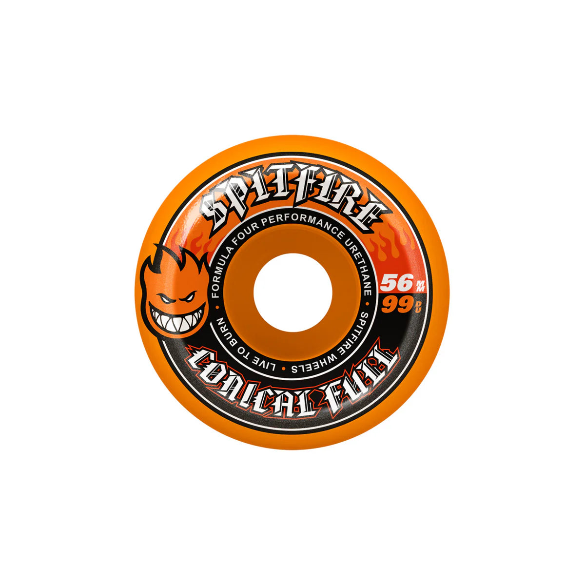 Spitfire - Formula 4 Conical Full Orange 99a Wheels (56mm)