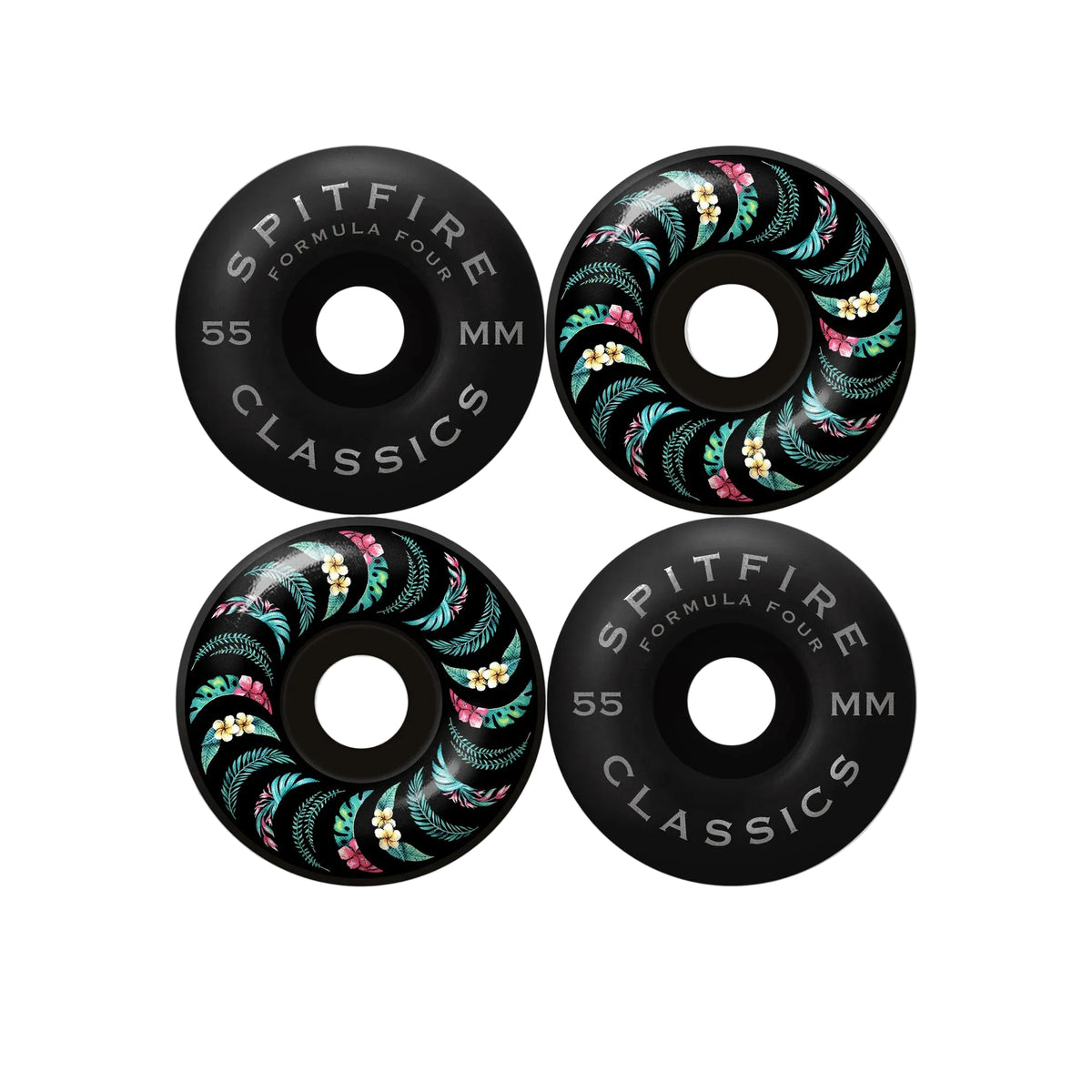 Spitfire Formula Four 55mm99A込み9905円 Spitfire - Formula 4 Floral Classic Black 99a Wheels (55mm