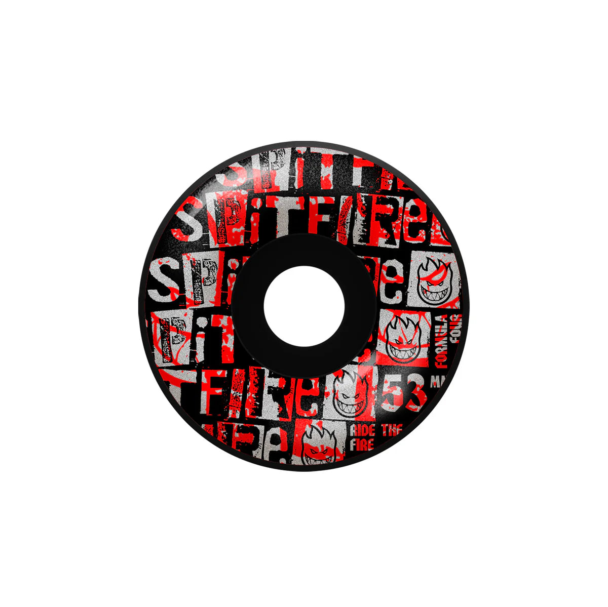 Spitfire - Formula 4 Ransom Radial Black 99a Wheels (53mm)