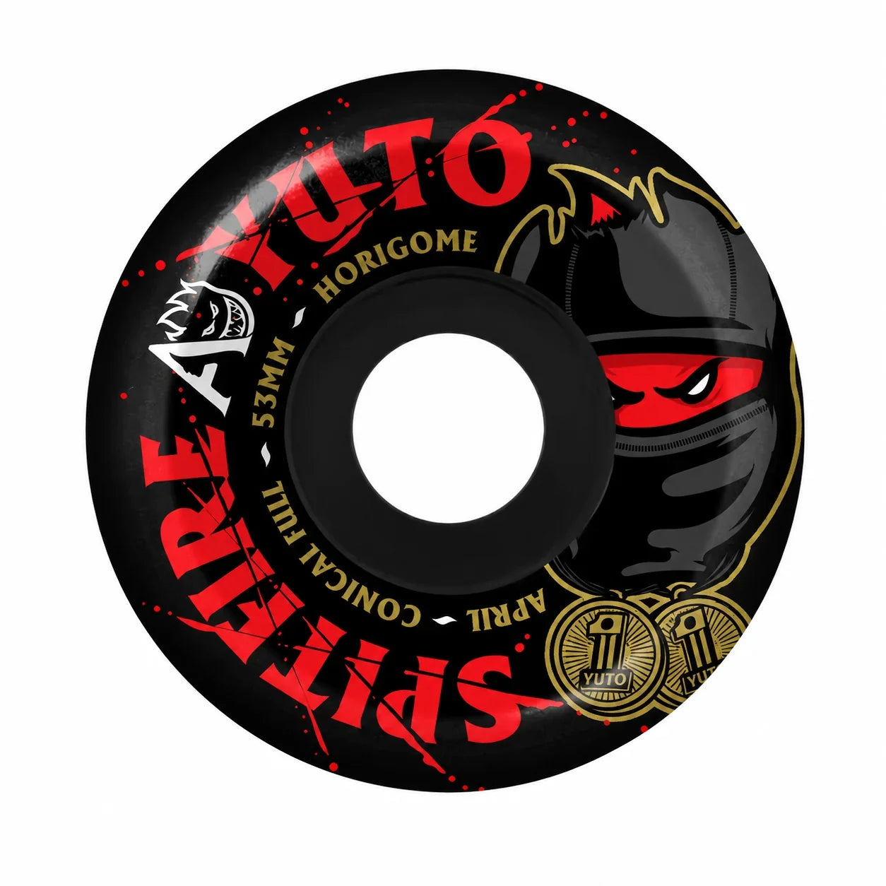 Spitfire - Formula 4 Spitfire x April Yuto Horigome Conical Full Wheel (53mm)