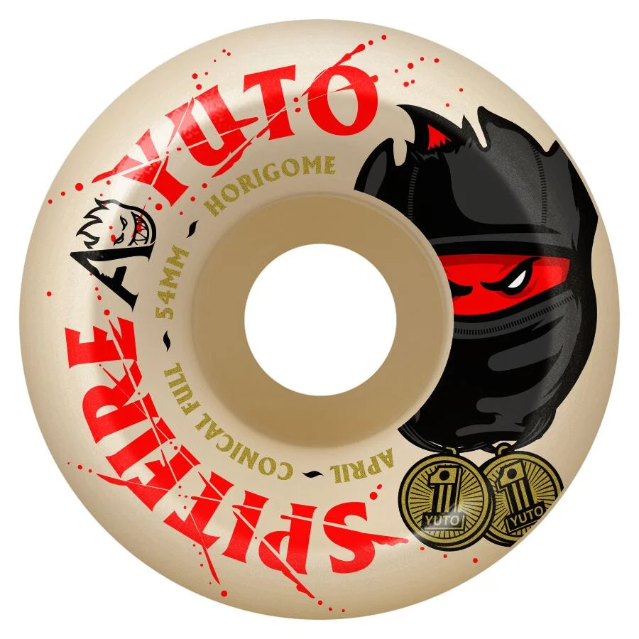 Spitfire - Formula 4 Spitfire x April Yuto Horigome Conical Full Wheel (54mm)