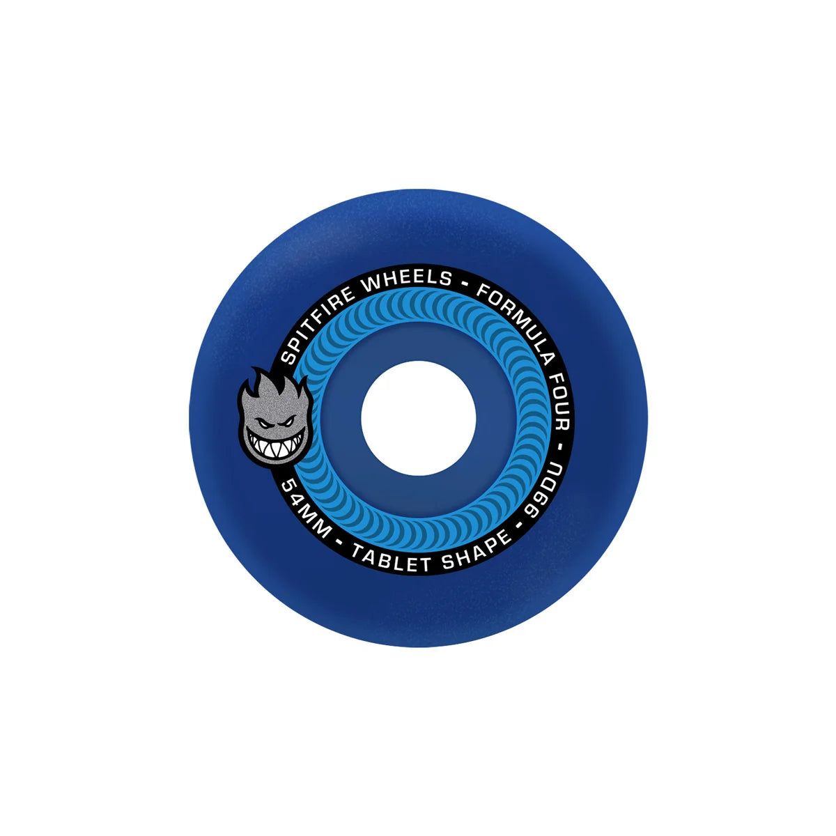 Spitfire - Formula 4 Tablet Blue Wheel (54mm)