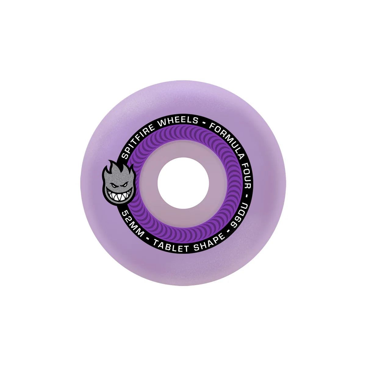 Spitfire - Formula 4 Tablet Purple Wheel (52mm)