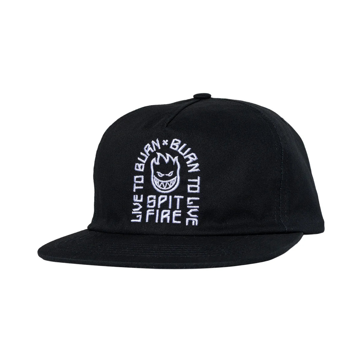 Spitfire - Live To Burn Arch Hat (Black)