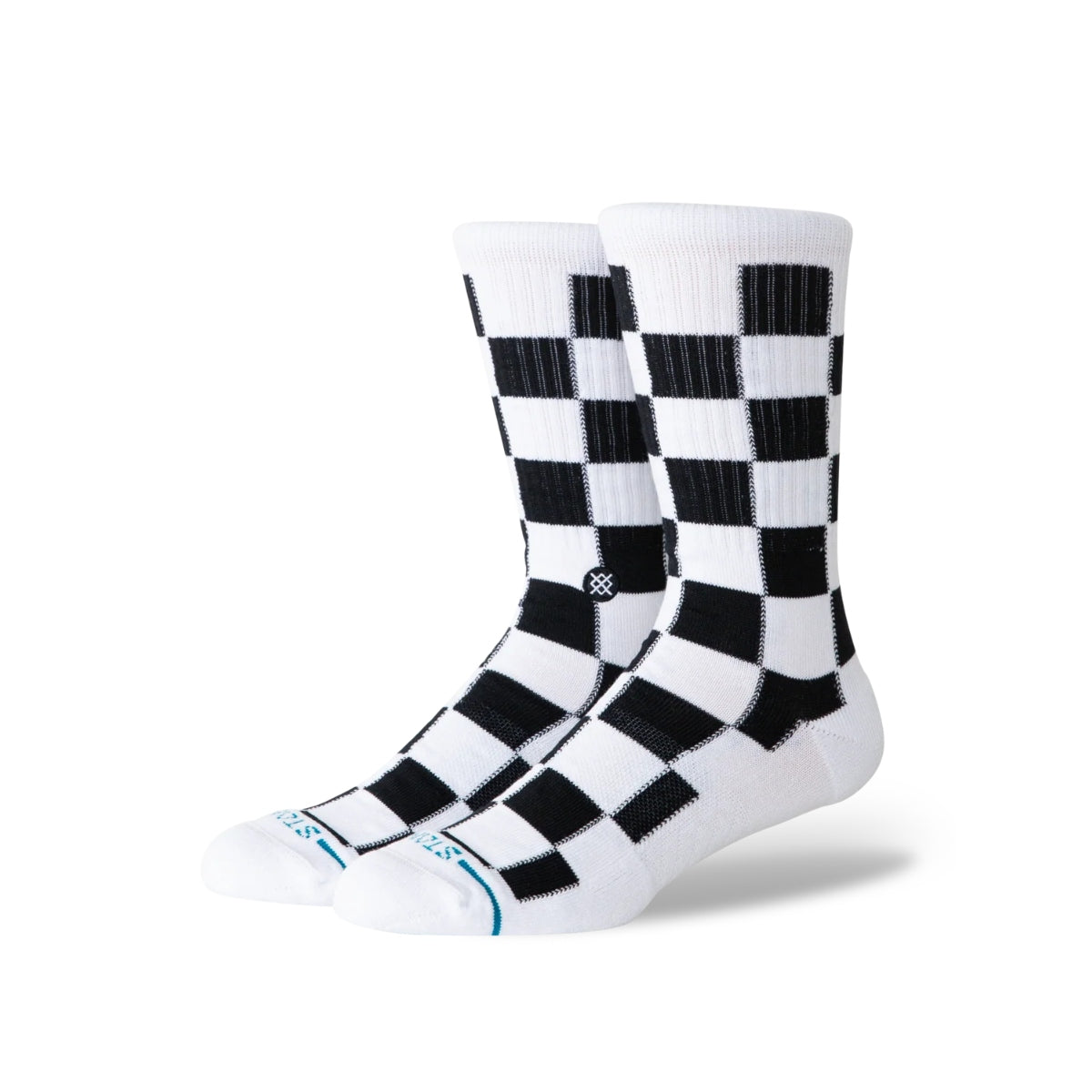 Stance - Dance Floor Crew Sock (White)