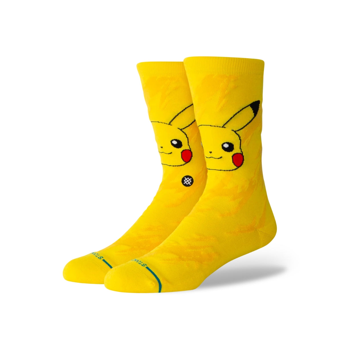 Stance - Pikachu Bolt Crew Sock (Yellow)