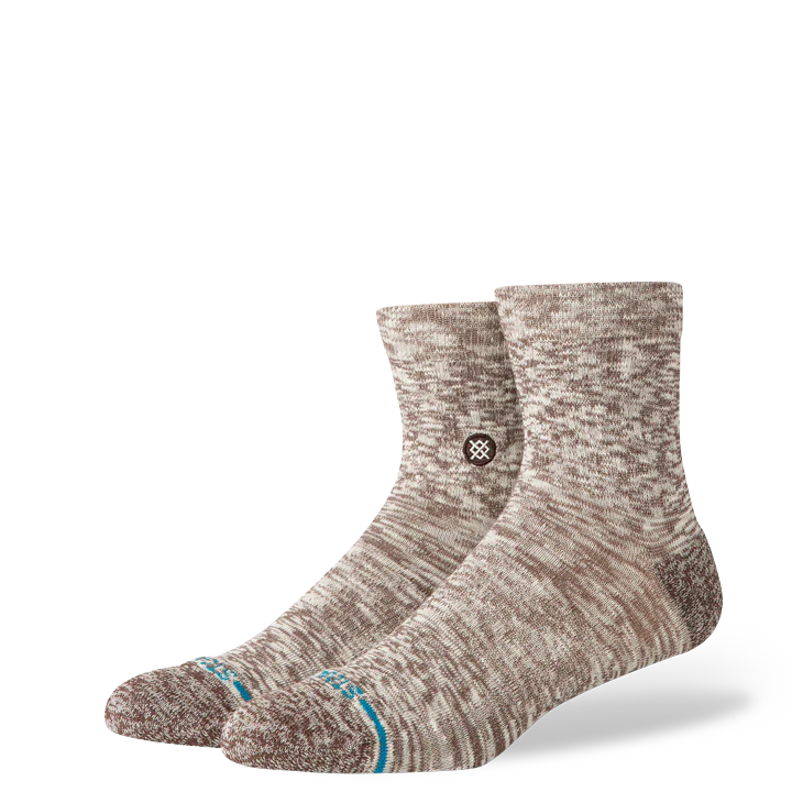 Stance - Slub Quarter Sock (Brown)