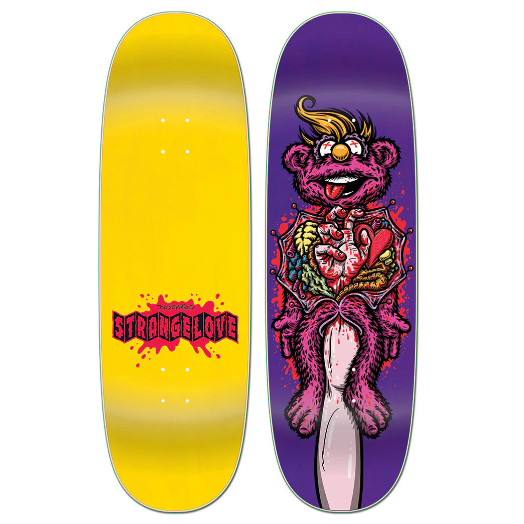 Strange Love - Todd Bratrud Hand Puppet Pink Deck (9.875")