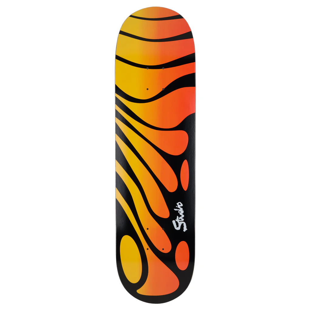 Studio - Organic Plus Black/Orange Fade Deck (8.5")
