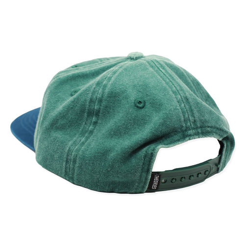 Theories - Paranormal Snapback Hat (Green/Denim/Navy)