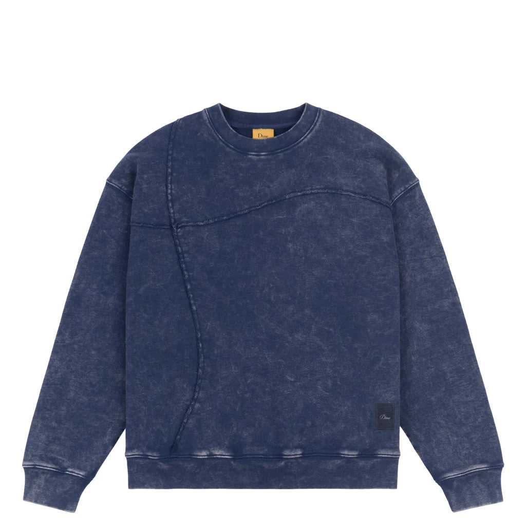 Dime - Reverse Stitch Crewneck (Navy Washed) – 303boards.com