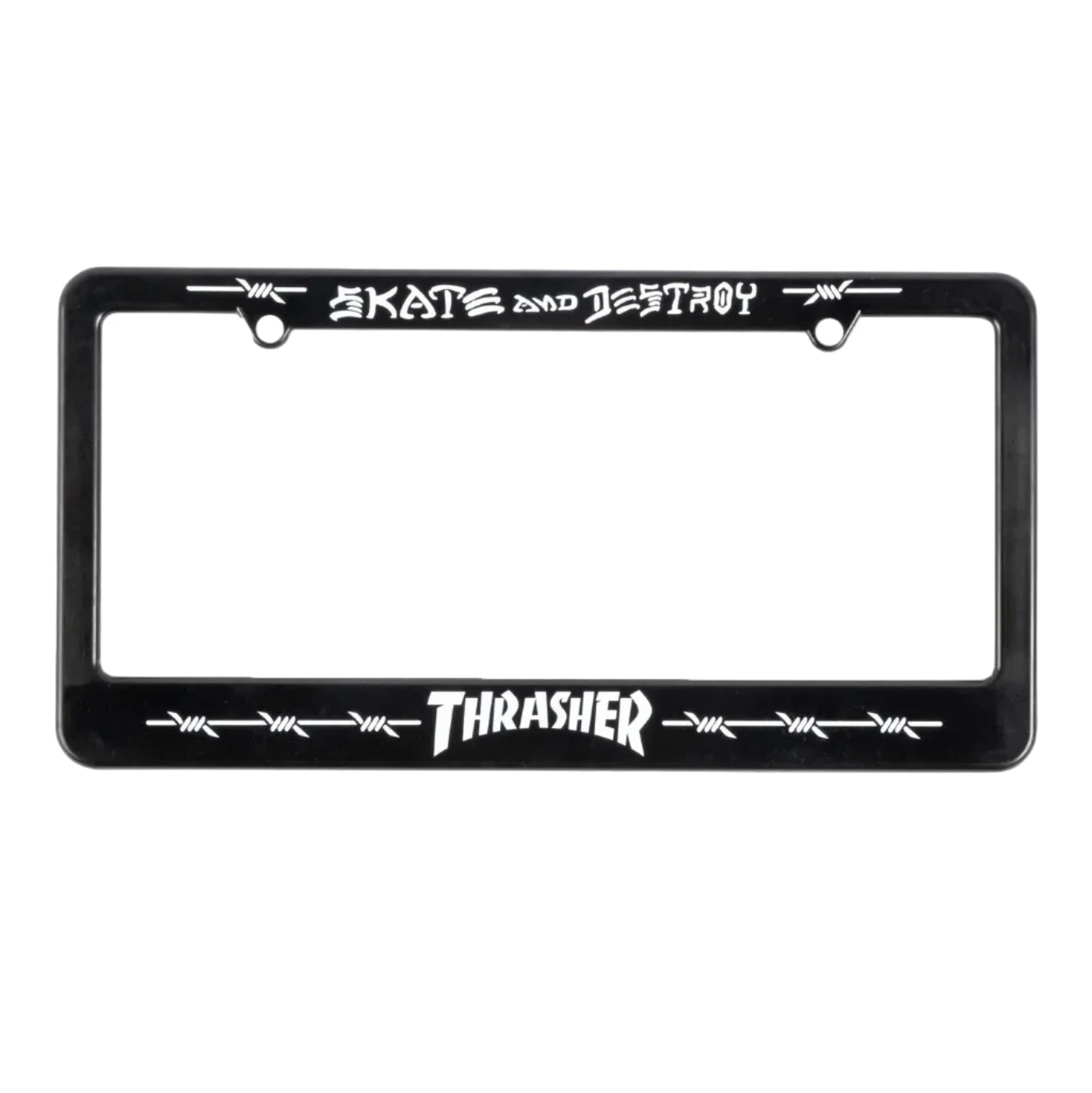Thrasher - Barbed Wire License Plate Cover