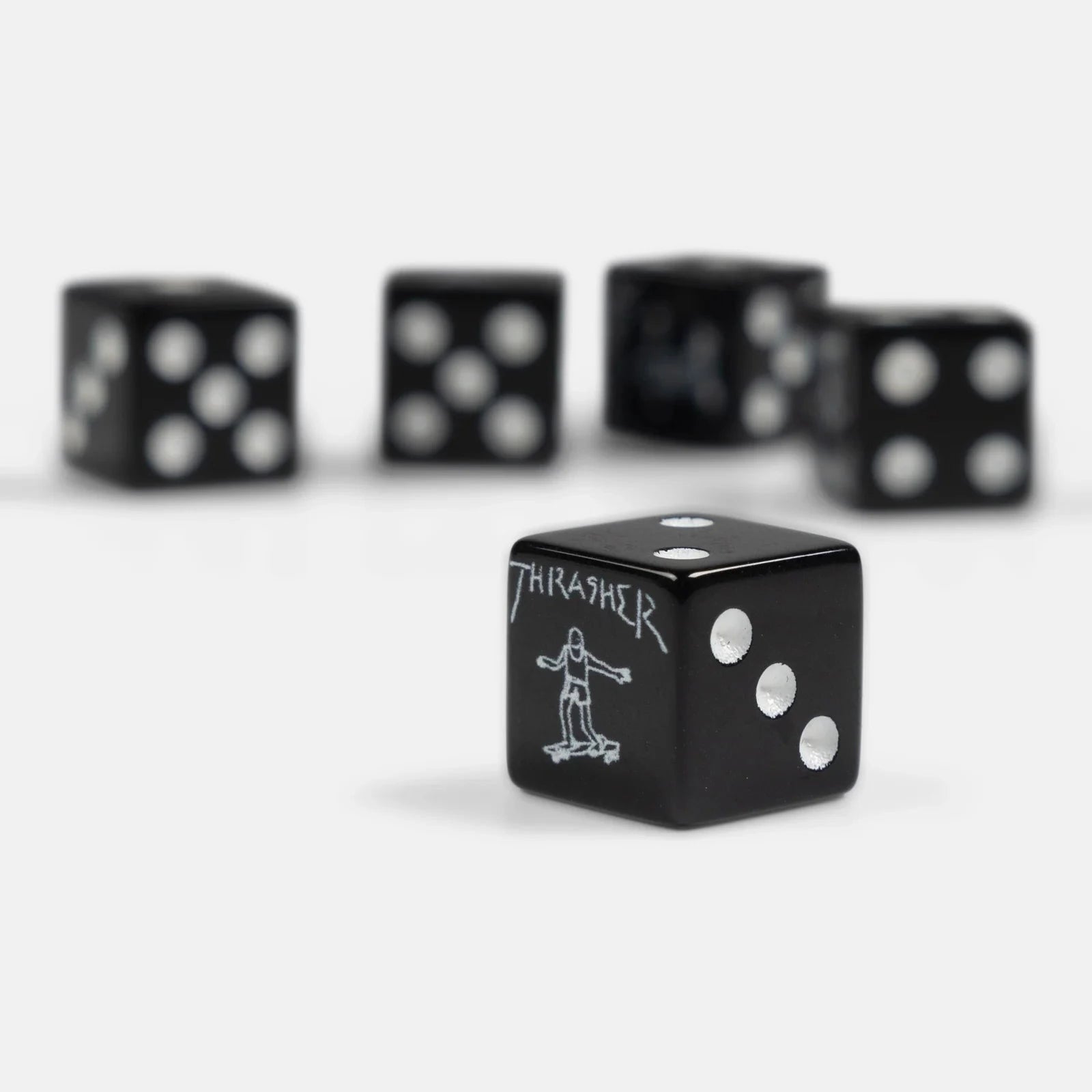 Thrasher - Gonz Dice Set (Black)