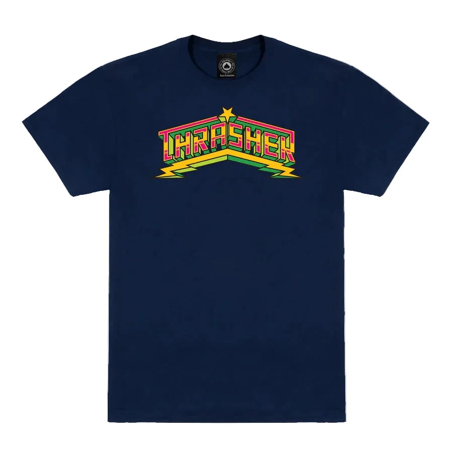 Thrasher - Luchadora Shirt (Navy)
