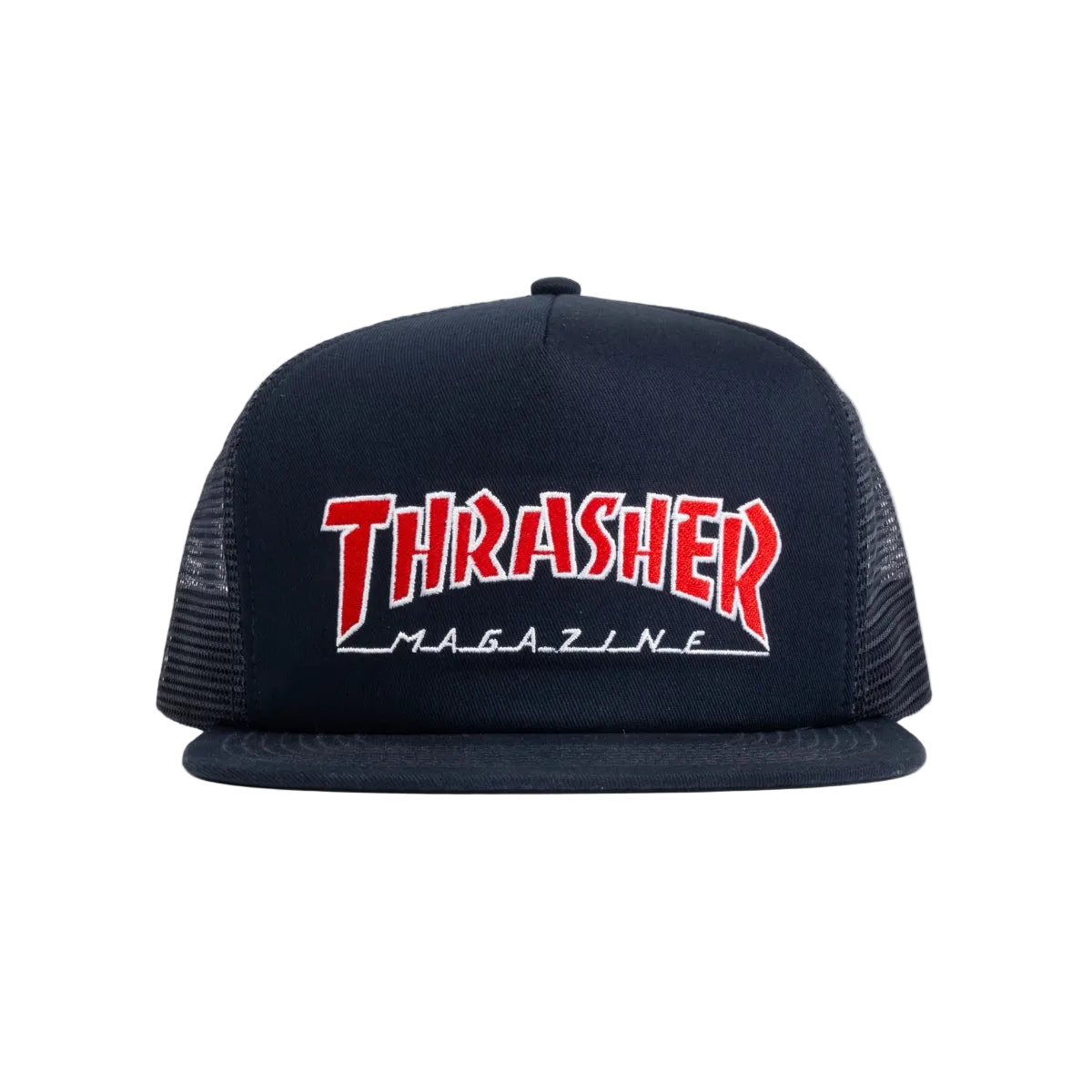 Thrasher - Outlined Trucker Hat (Navy)