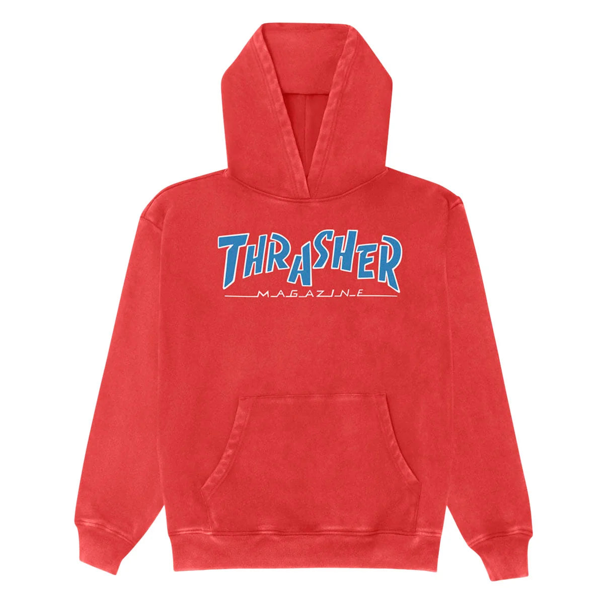 Thrasher - Thrasher x Parra Mag Vintage Hoodie (Red)