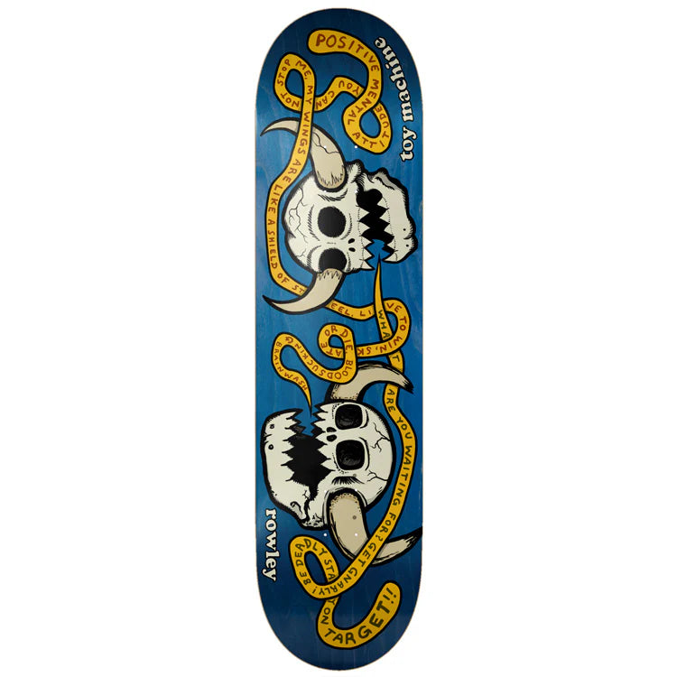 Toy Machine - Geoff Rowley Skulls Deck (8.25")