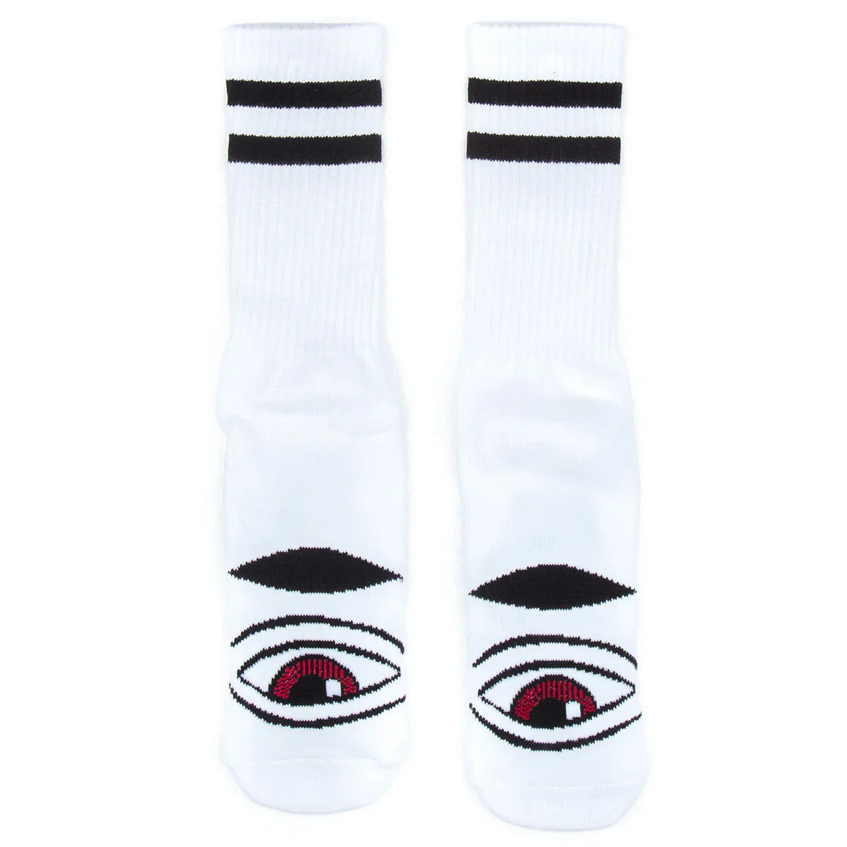 Toy Machine - Sect Eye Sock (White)