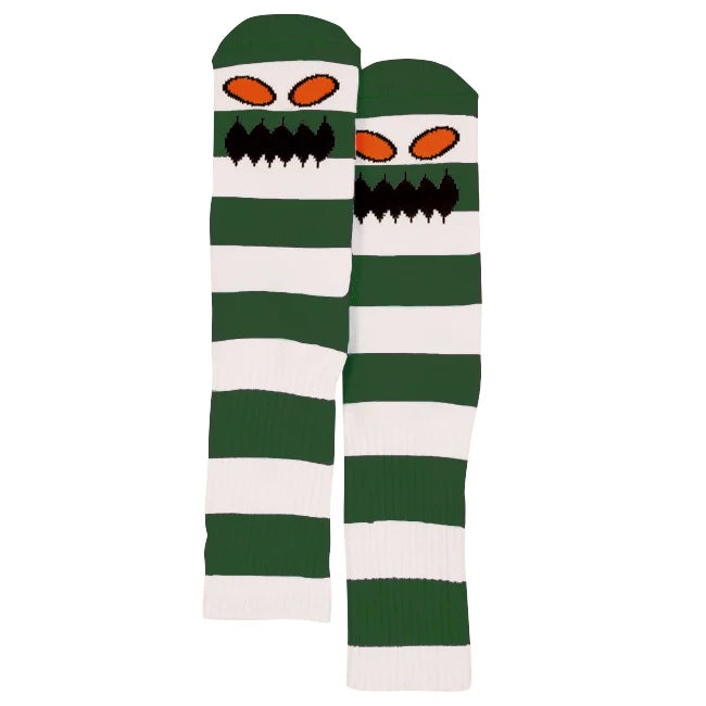 Toy Machine - Monster Big Stripe Sock (Forest)