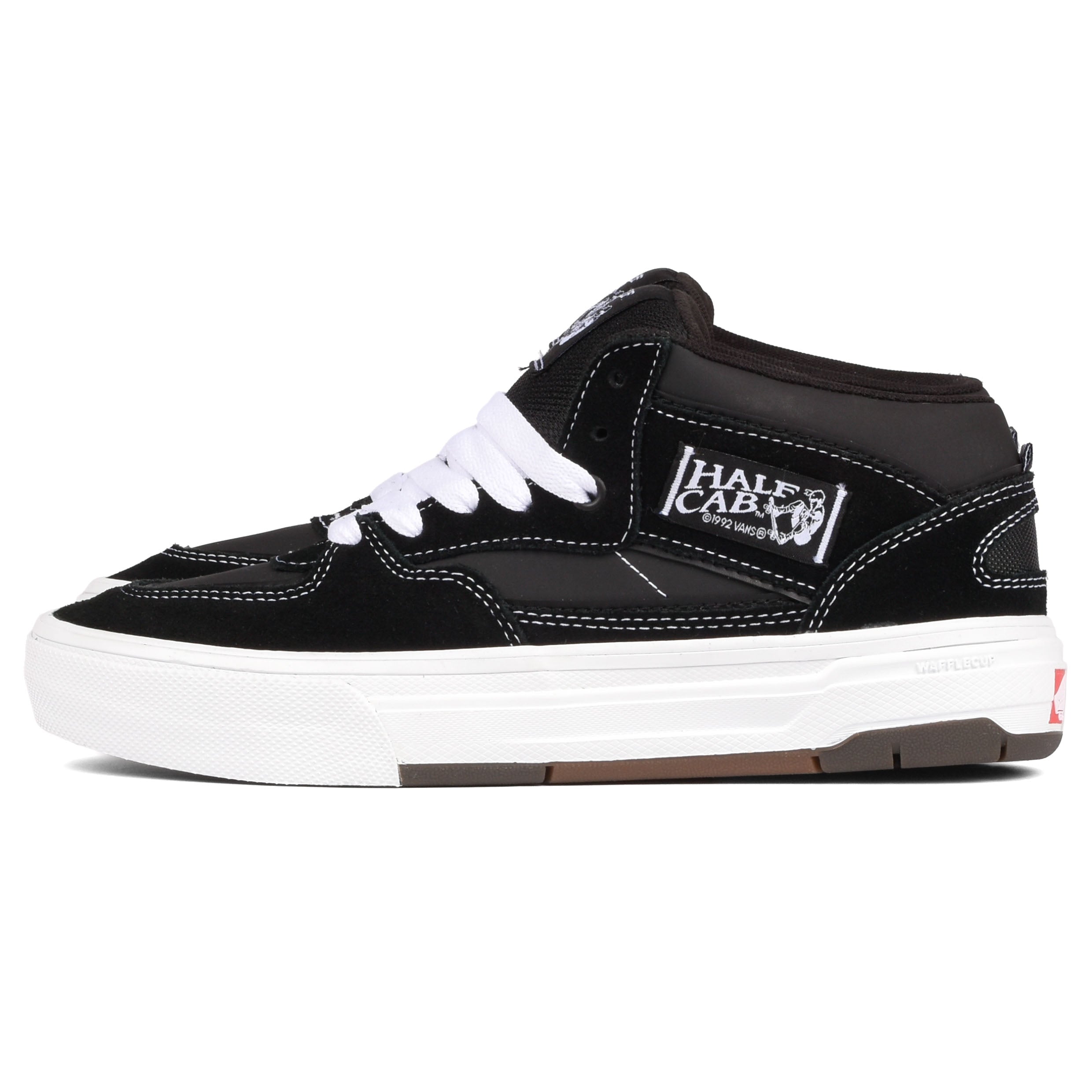 Vans - Skate Half Cab Wafflecup (Black/White)