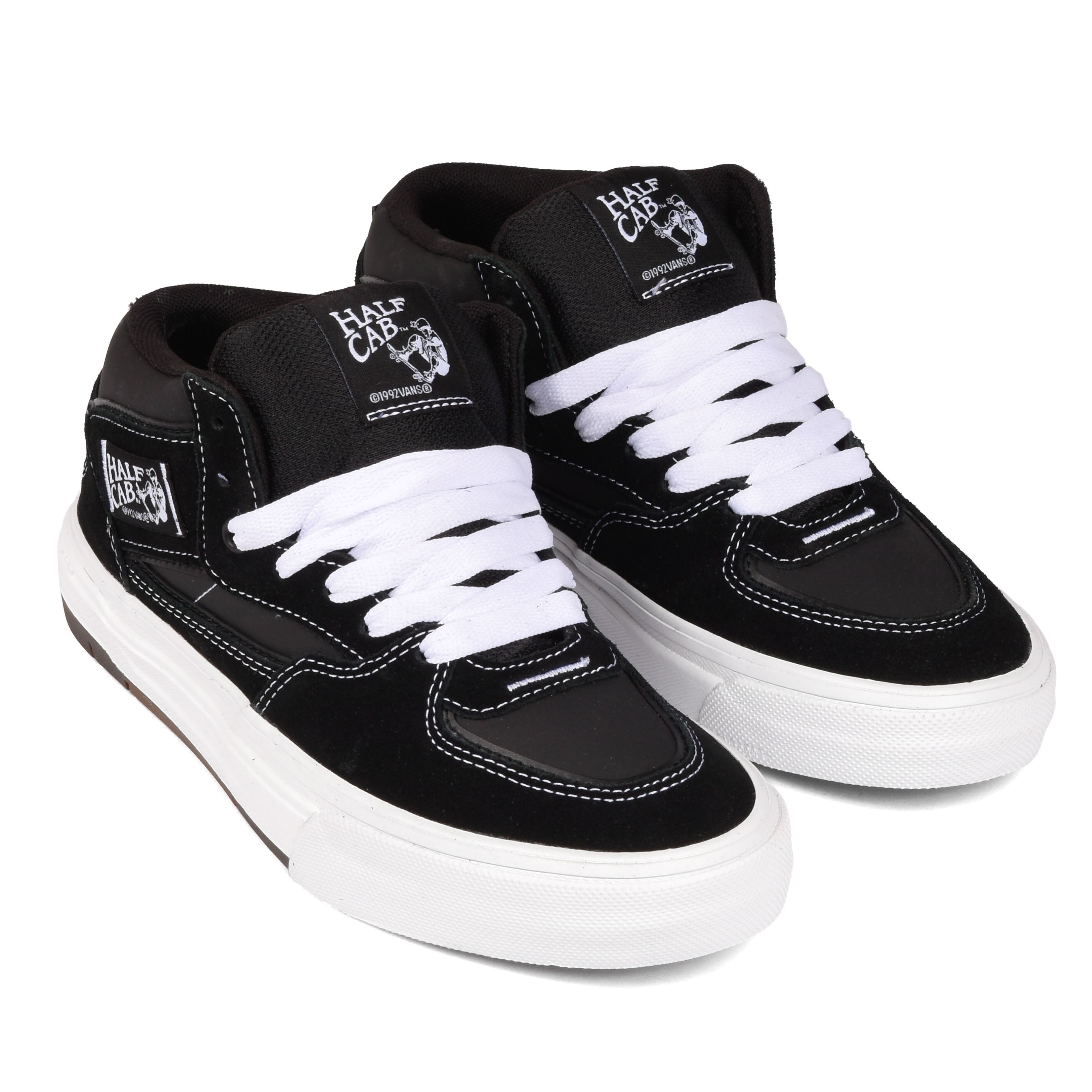 Vans - Skate Half Cab Wafflecup (Black/White) – 303boards.com