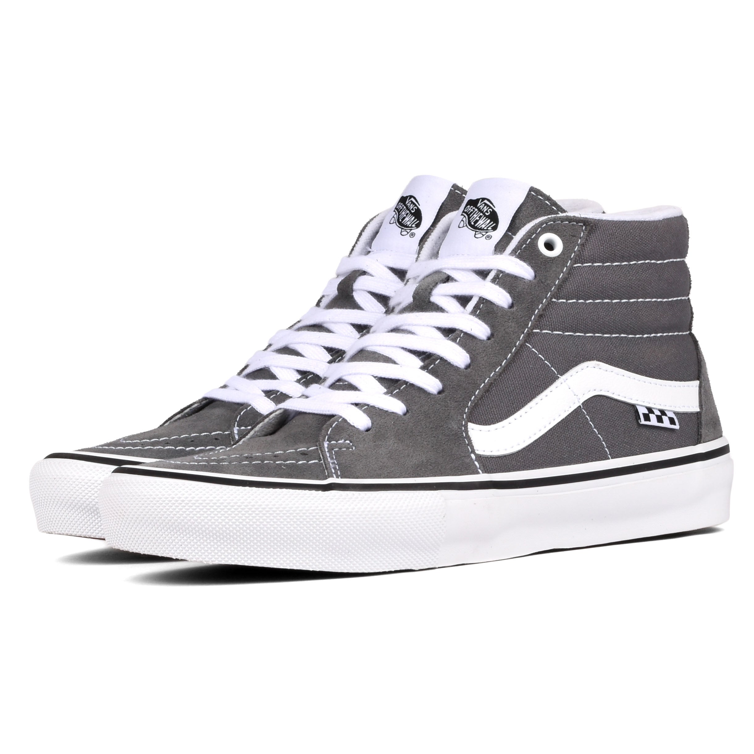 Vans - Skate Sk8-Hi (Pewter Grey/White)