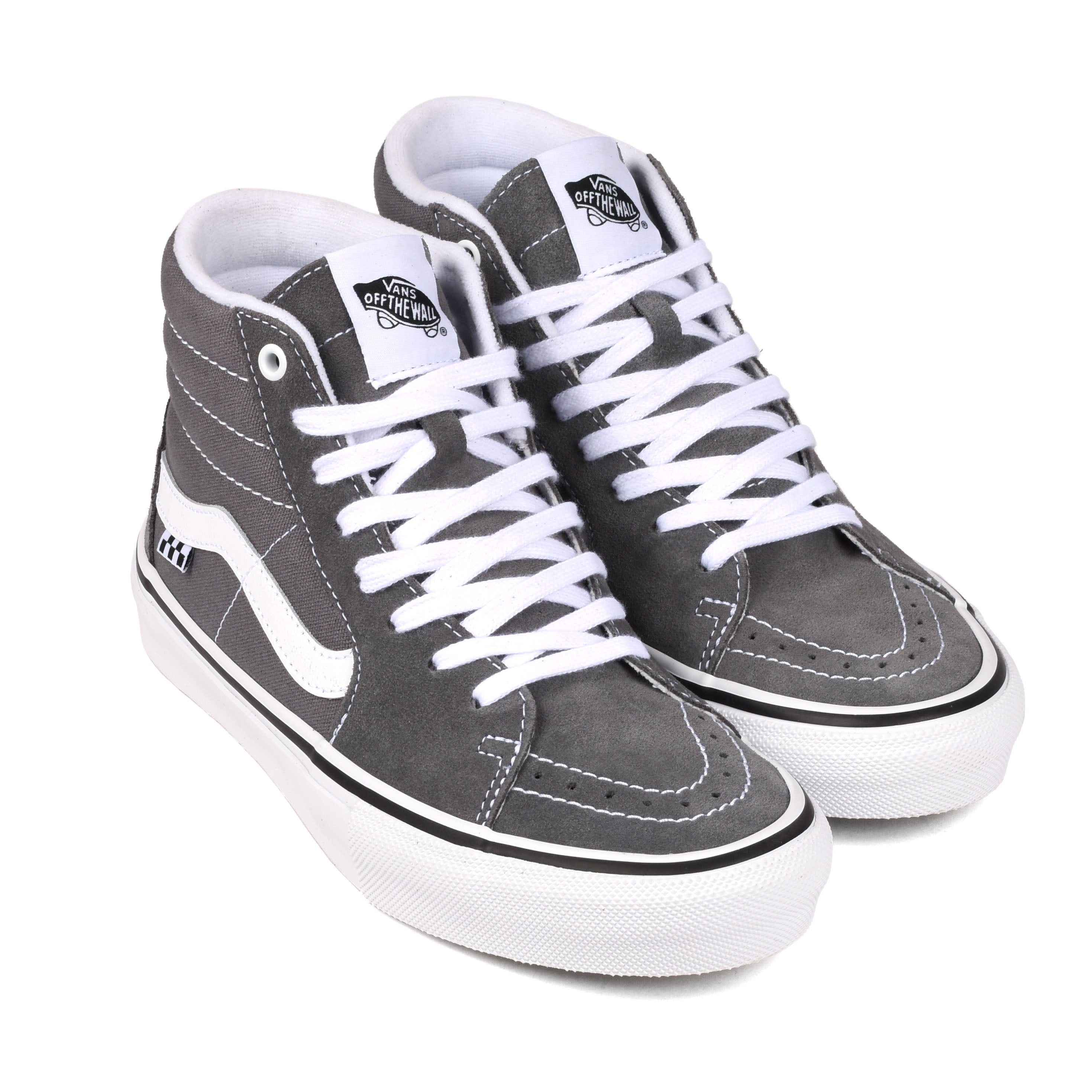Vans - Skate Sk8-Hi (Pewter Grey/White)