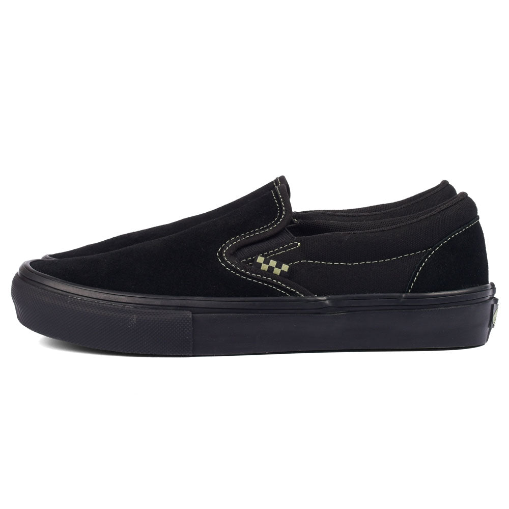 Vans - Skate Slip-On (Black/Olive Green)
