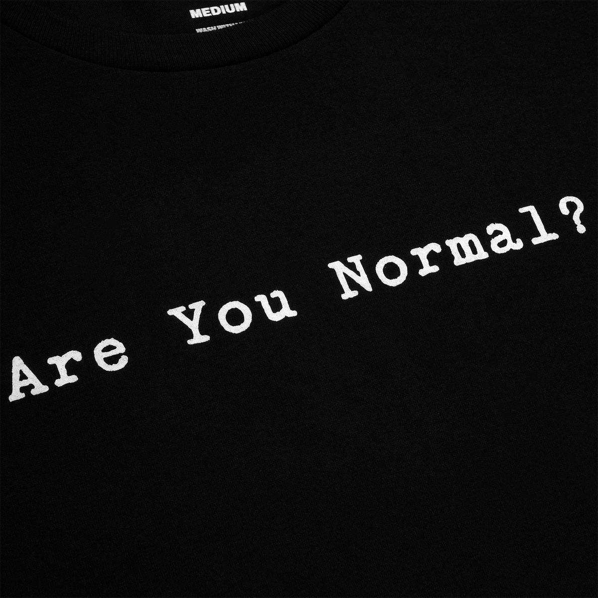 Violet - Are You Normal Tee (Black)