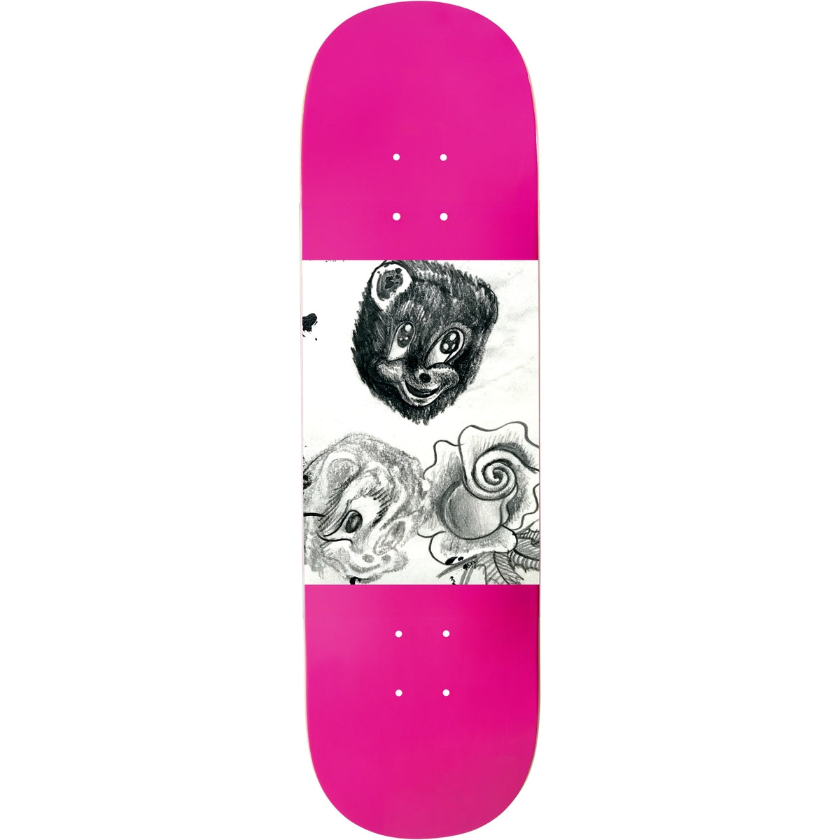 Violet - Beary Awesome Pink Deck (8.25")