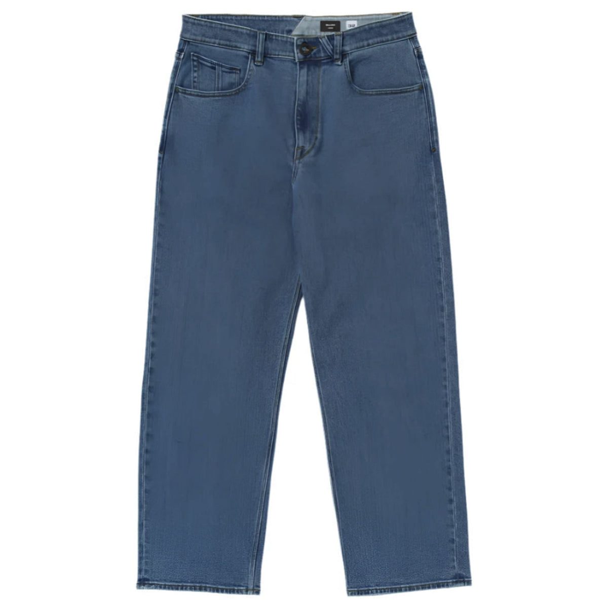 Volcom - Billow Loose Fit Jeans (Washed Blue)
