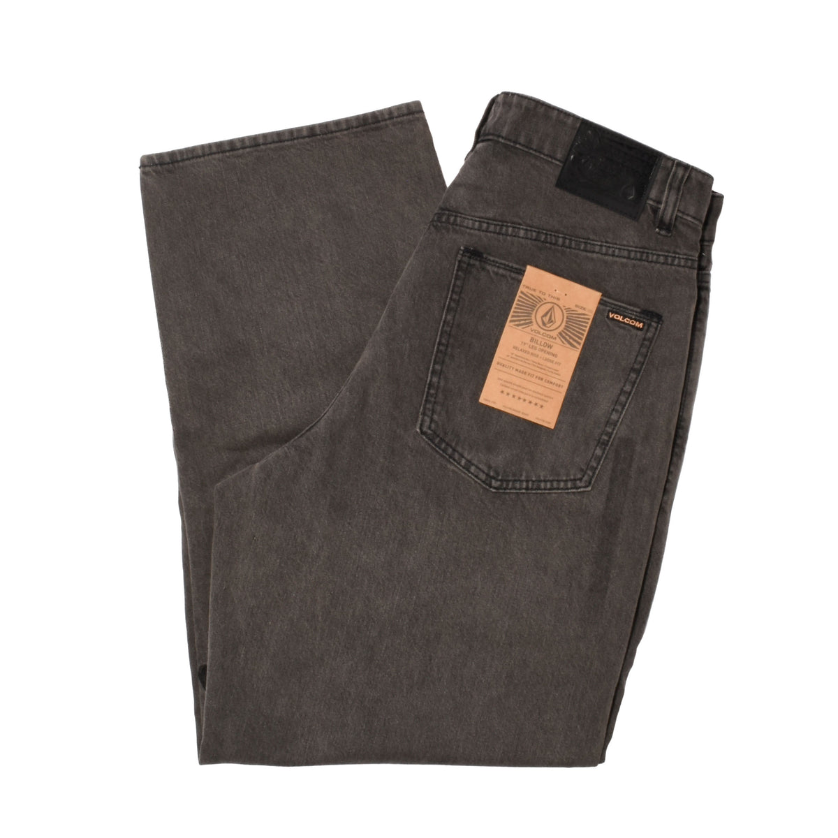Volcom - Billow Denim Pants (Charcoal Black)