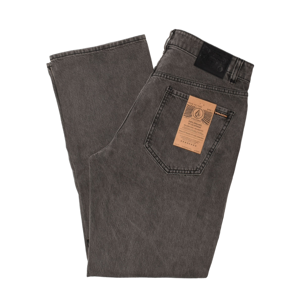 Volcom - Pipe Dreams Denim Pant (Charcoal Black)