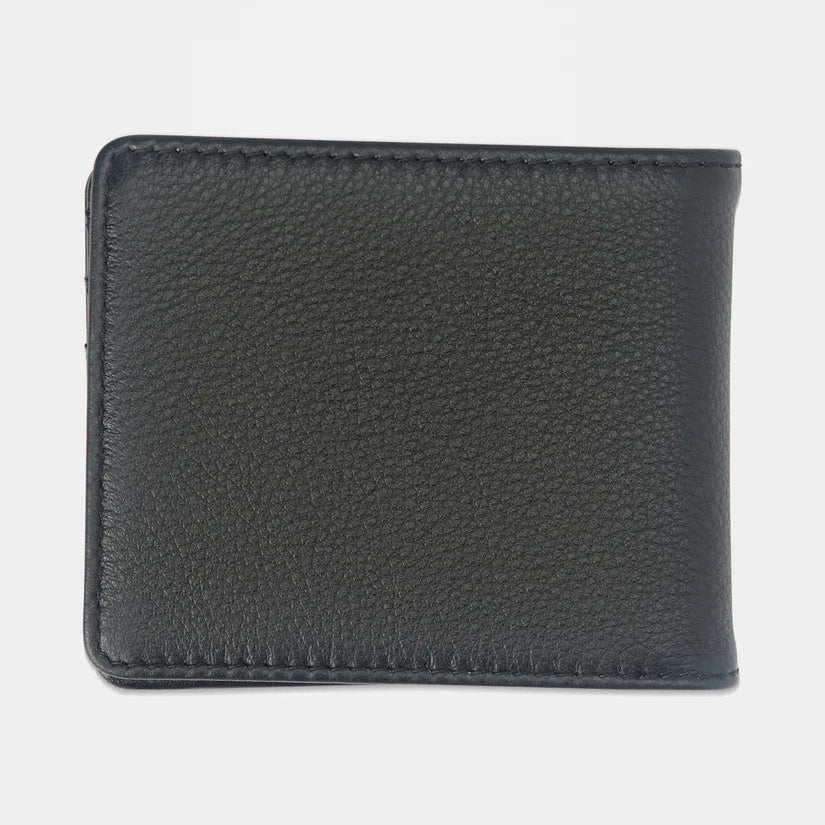 Volcom - Single Stone Leather Wallet (Black)