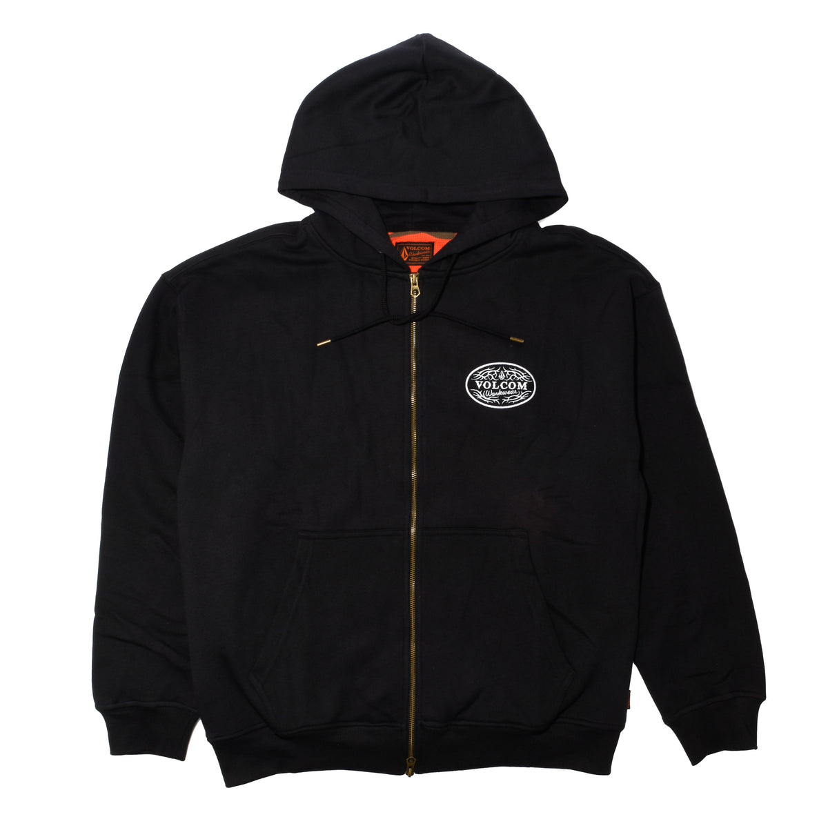 Volcom - Talon Workwear Zip Hoodie (Antique Black)