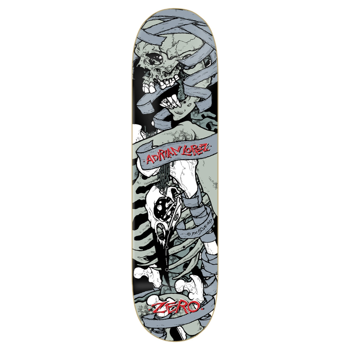 Zero - Adrian Lopez Pushead 30 Year Deck (8.25")