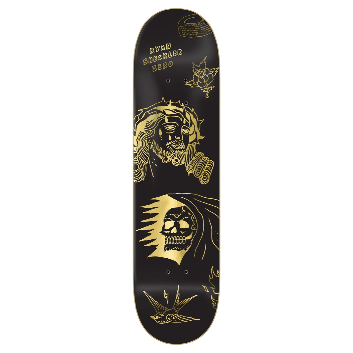 Zero - Ryan Sheckler Suffer Gold Foil Deck (8.5")