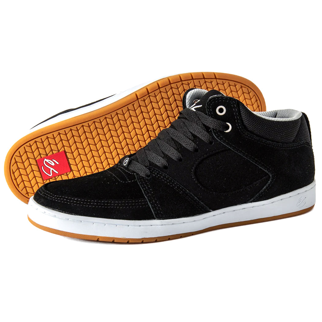 Es - Accel Slim Mid (Black/White/Silver) *SALE – 303boards.com