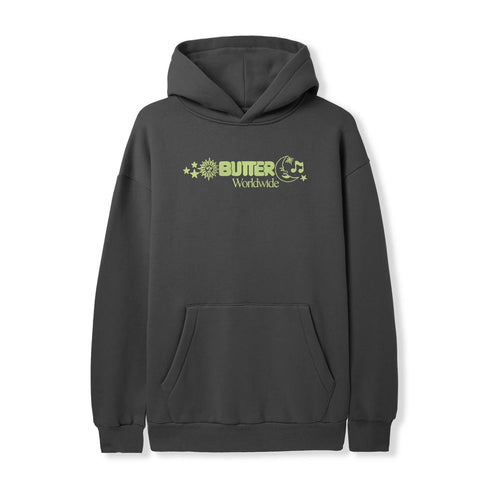 Butter Goods - Zodiac Pullover Hood (Washed Black)