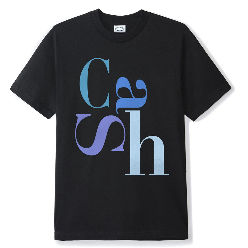 Cash Only - Big Letter Tee (Black) *SALE