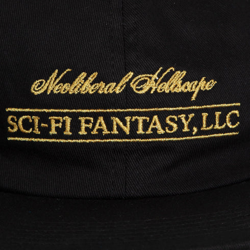 Sci-Fi Fantasy - Neoliberal Hellscape Hat (Black)