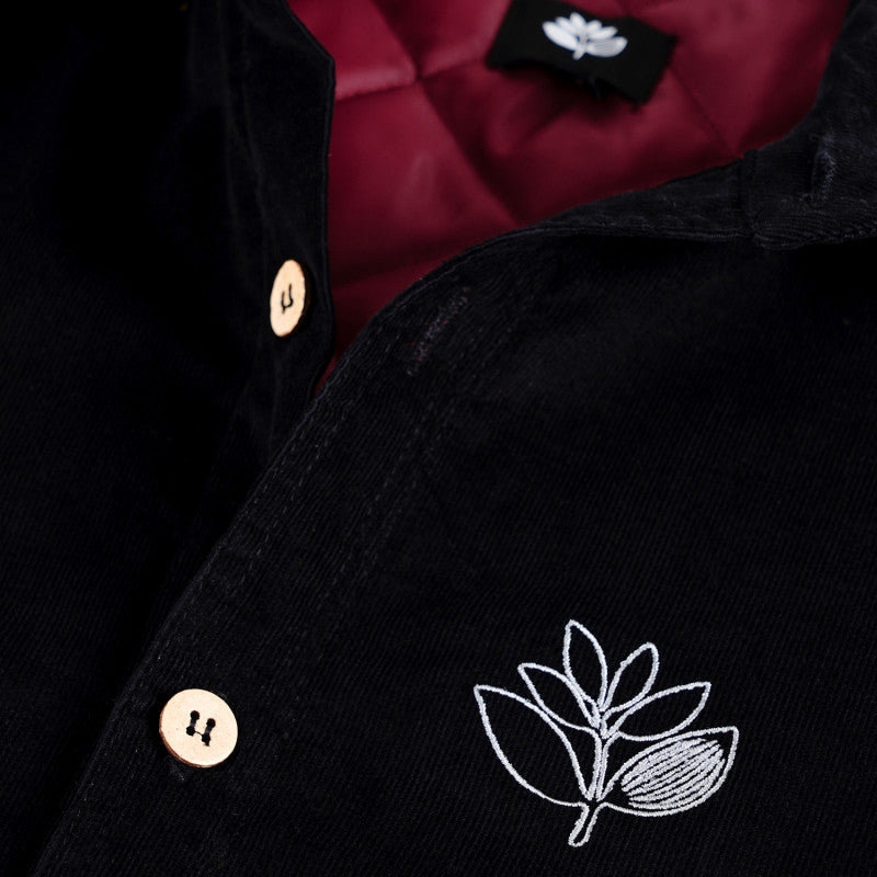 Magenta - Rover Cord Overshirt (Black) *SALE