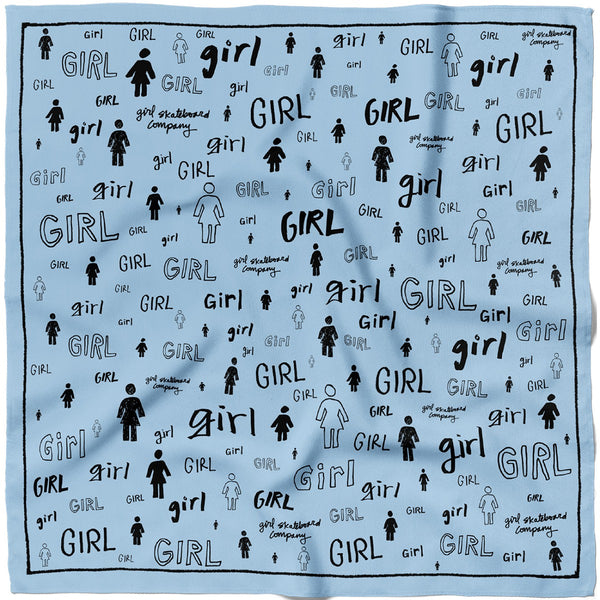 Girl - Schoolyard Bandana (Blue)