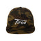 Tired - Old Mobil 5 Panel Hat (Camo)