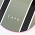 Cafe - Double Stripe Deck C2 Shape Olive/Black Fade (8.75)