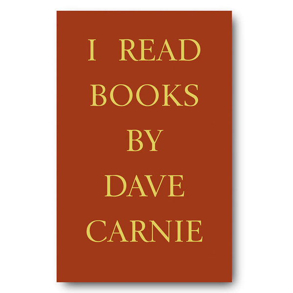 StrangeLove - I Read Books by Dave Carnie