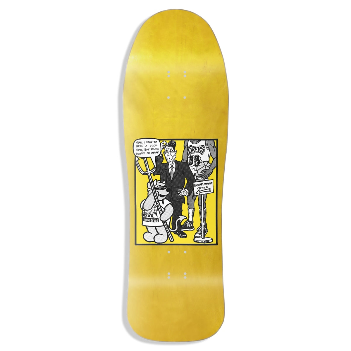 World Industries - LTD Edition Steve Rocco III Screenprinted Deck (9.75")