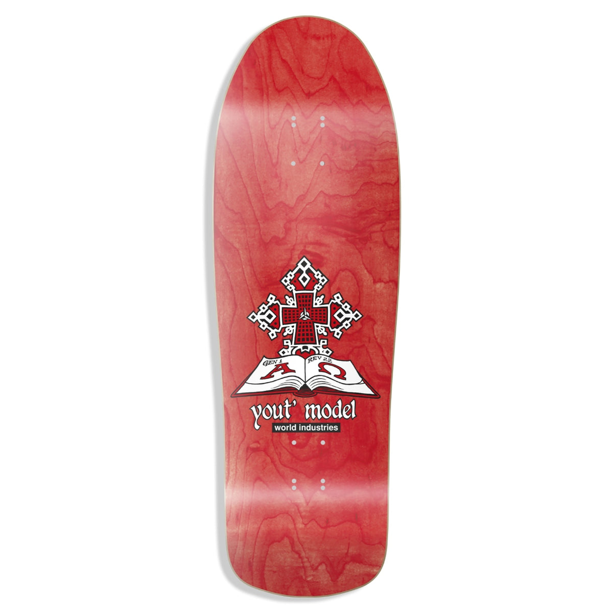World Industries - LTD Edition Jeff Hartsel Yout Model Screenprinted Deck (9.4375")
