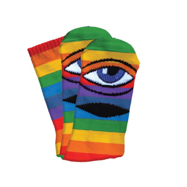 Toy Machine - Sect Eye Rainbow Socks
